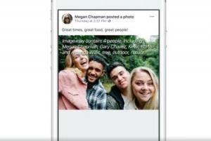 פייסבוק משתמשת בבינה מלאכותית כדי לעזור לאנשים עיוורים 'לראות' תמונות