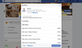 Facebook、ユーザーがFacebookを通じて食べ物を注文できるようにする「食べ物の注文」オプションを導入