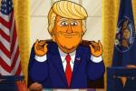 Sarjakuva presidentti Trump saapuu Showtimeen uudessa sarjassa