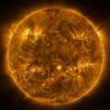 Solar Orbiter-bilden visar solens kokande, böljande ansikte