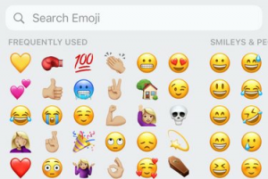 Met iOS 14 kun je emoji's zoeken in plaats van te scrollen om de juiste te vinden